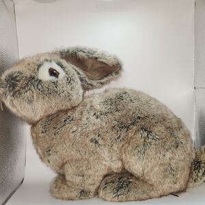 Ditz Design Brown And Cream Rabbit
